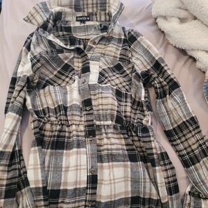 Flannel dress. Size small